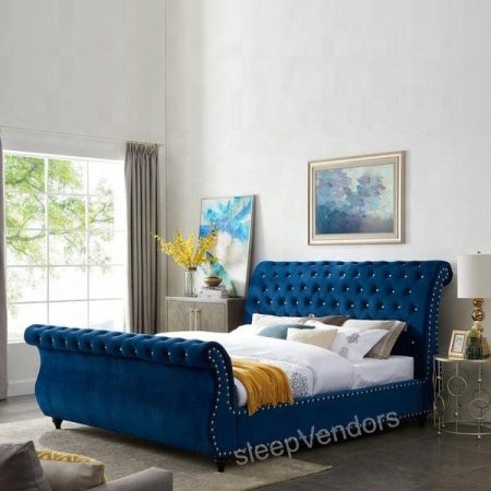 Swan Chesterfield Bed Frame - Image 2
