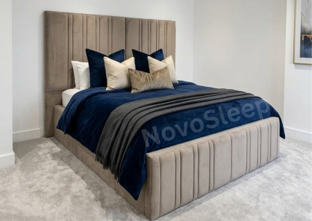 Cester Tall Headboard bed Frame | Luxury Tall Headboard Bed frame
