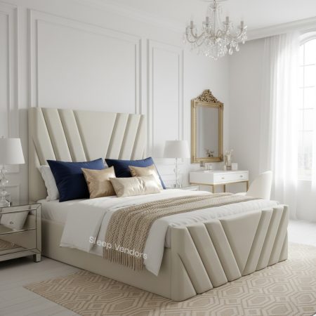 Para Down Sleigh ottoman Storage Bed