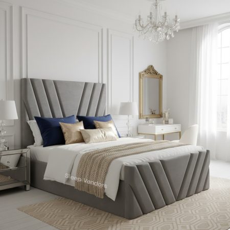Para Down Sleigh ottoman Storage Bed - Image 2